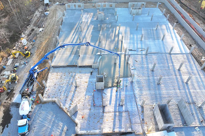 169 Johnson Road Construction Site Aerial Drone Photography, Parsippany, New Jersey