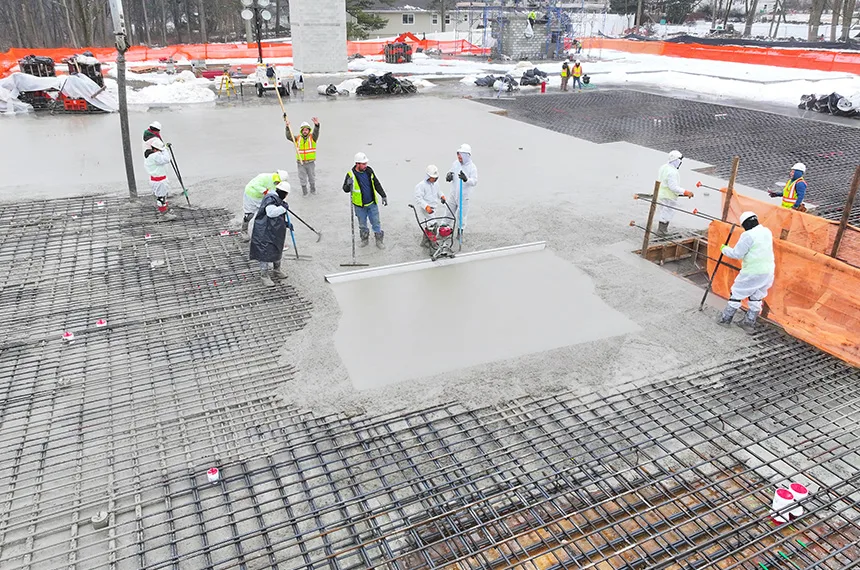 169 Johnson Road Construction Site Aerial Drone Photography, Parsippany, New Jersey