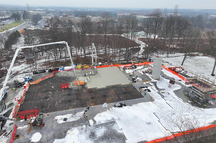 169 Johnson Road Construction Site Aerial Drone Photography, Parsippany, New Jersey