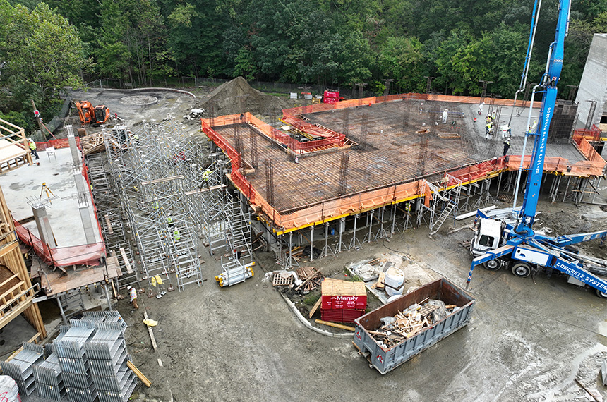 3 Executive Dr Construction Site, Evesham, New Jersey, Aerial Drone Photography