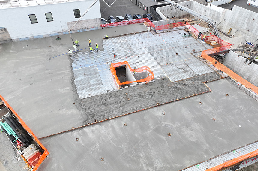 51 South Broadway Construction Site Aerial Drown Photography In White Plains, New York