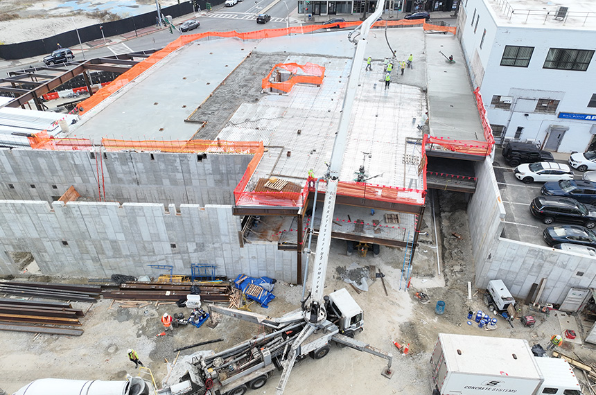 51 South Broadway Construction Site Aerial Drown Photography In White Plains, New York