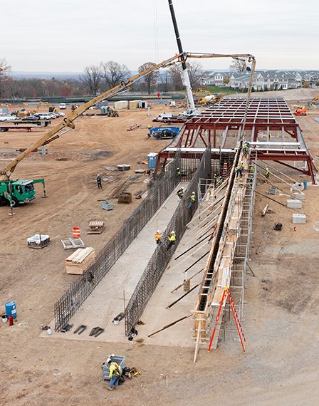 Red Bull Training Facility Construction Site Aerial Drone Photography, Morristown, New Jersey