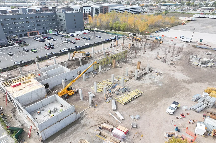 Aquaview Harbor South Station Aerial Photography