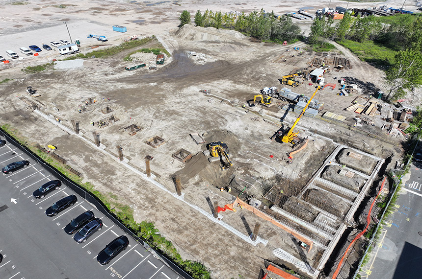 Aquaview Harbor South Station Aerial Photography