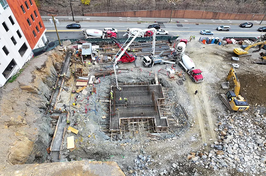 Mill Creek, Modera Fort Lee, NJ, Aerial Photography