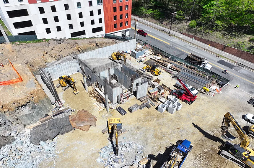 Mill Creek, Modera Fort Lee, NJ, Aerial Photography