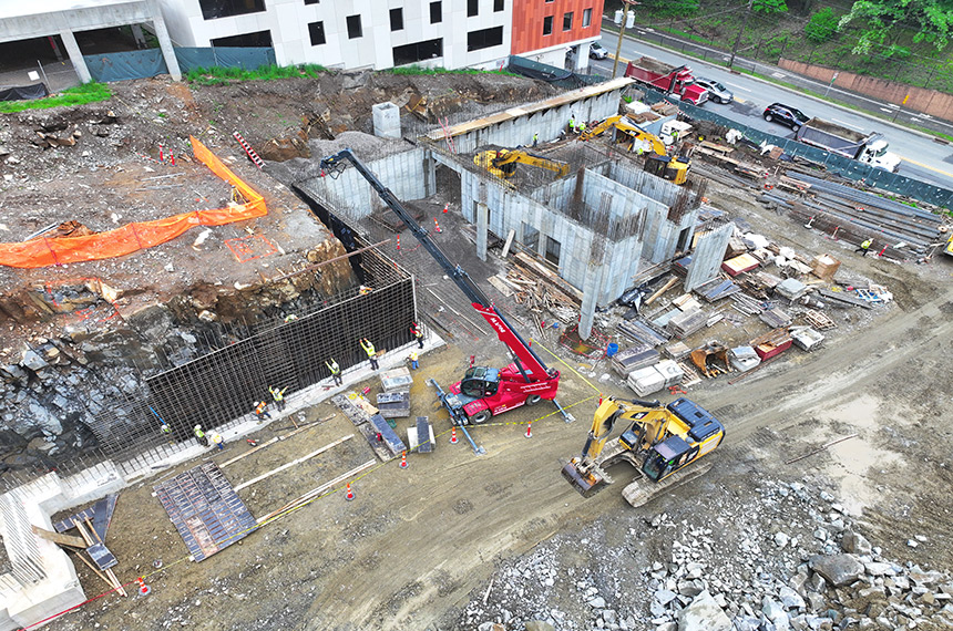 Mill Creek, Modera Fort Lee, NJ, Aerial Photography