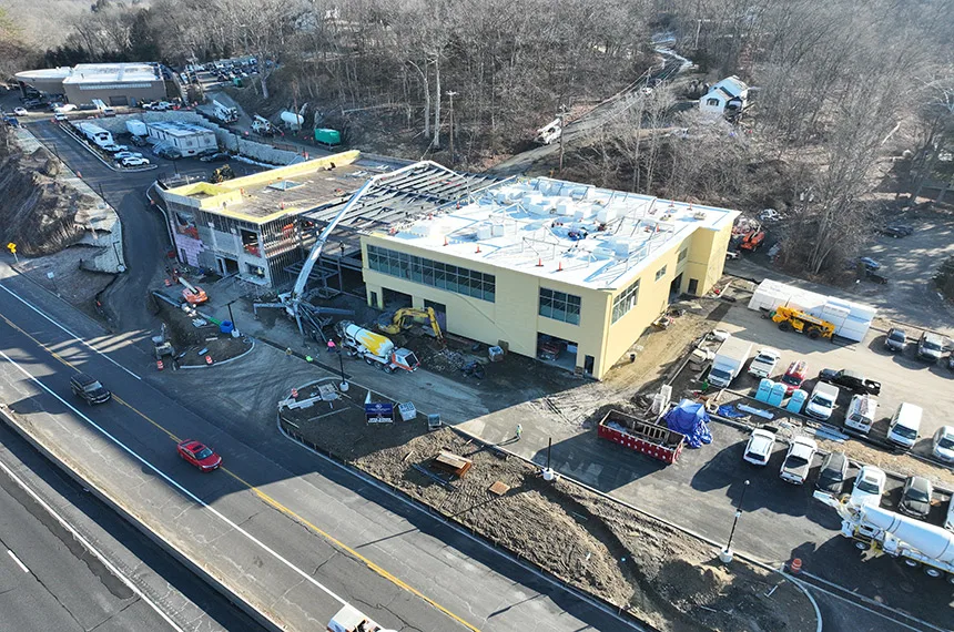 Mercedes Benz of Golden Bridge Aerial Photography