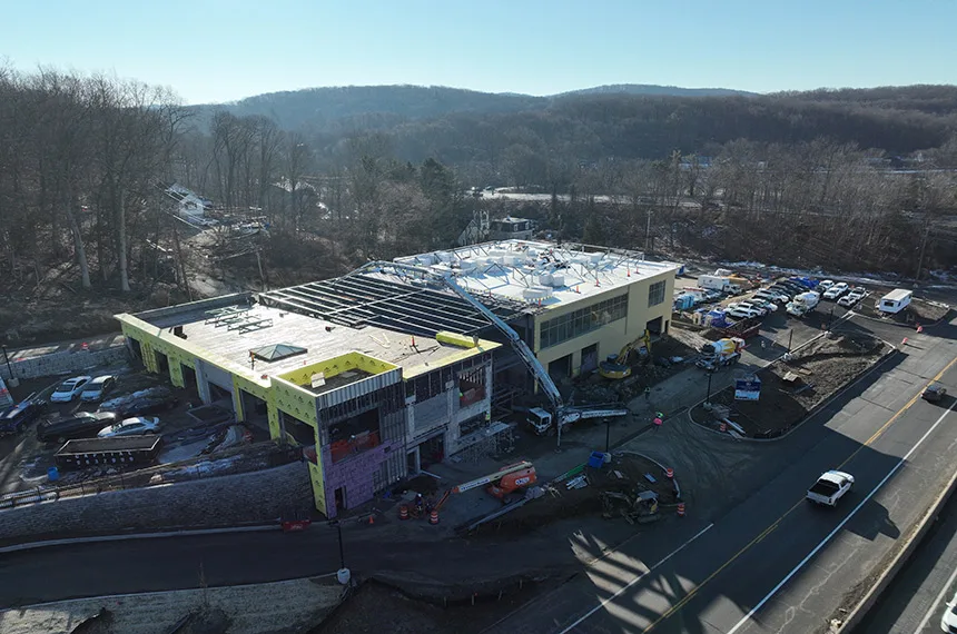 Mercedes Benz of Golden Bridge Aerial Photography