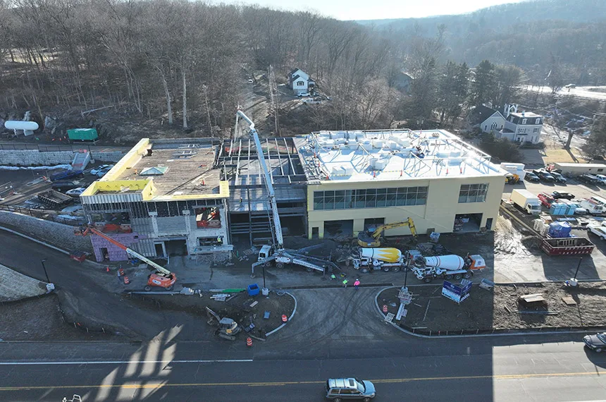 Mercedes Benz of Golden Bridge Aerial Photography