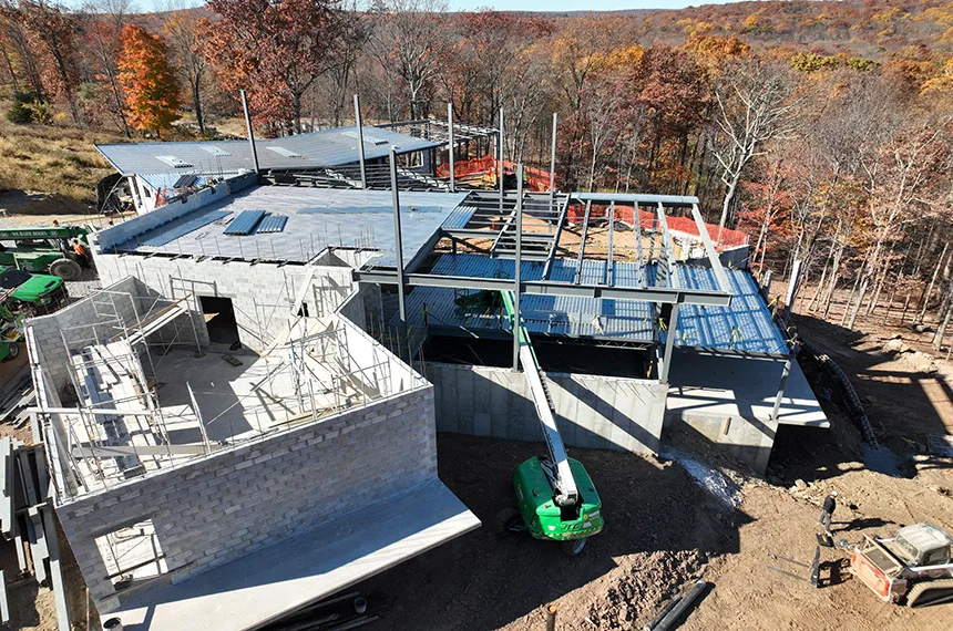Single Family Residence in Kinnelon, NJ, Aerial Photography