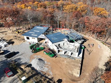Single Family Residence in Kinnelon, NJ, Aerial Photography