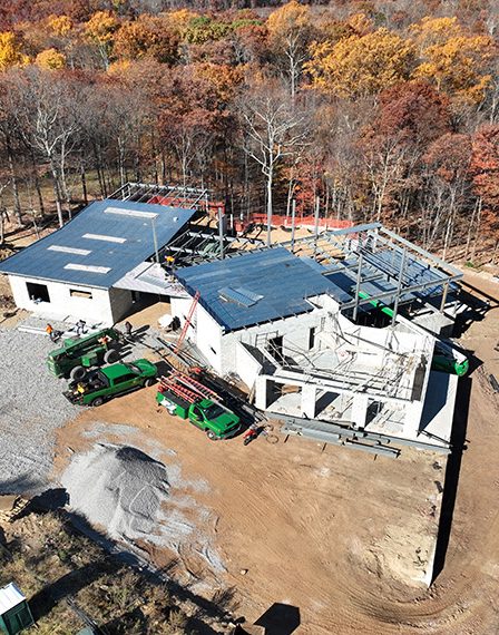 Single Family Residence in Kinnelon, NJ, Aerial Photography