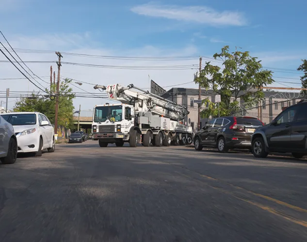 concrete systems pump truck
